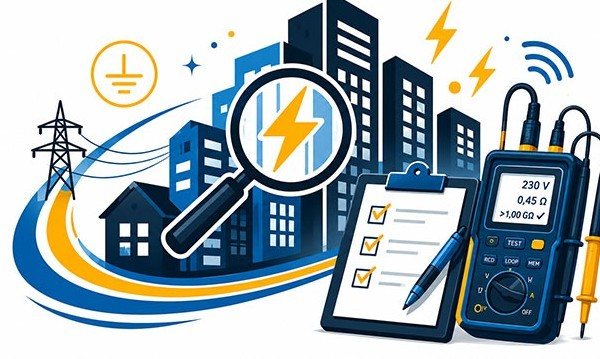 Pomiary elektryczne dla budynków Murowana Goślina